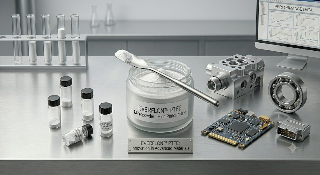 Steigern Sie die Leistung Ihrer Produkte mit Everflon™ PTFE-Mikropulver